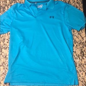 Lightly used men’s under armour golf polo